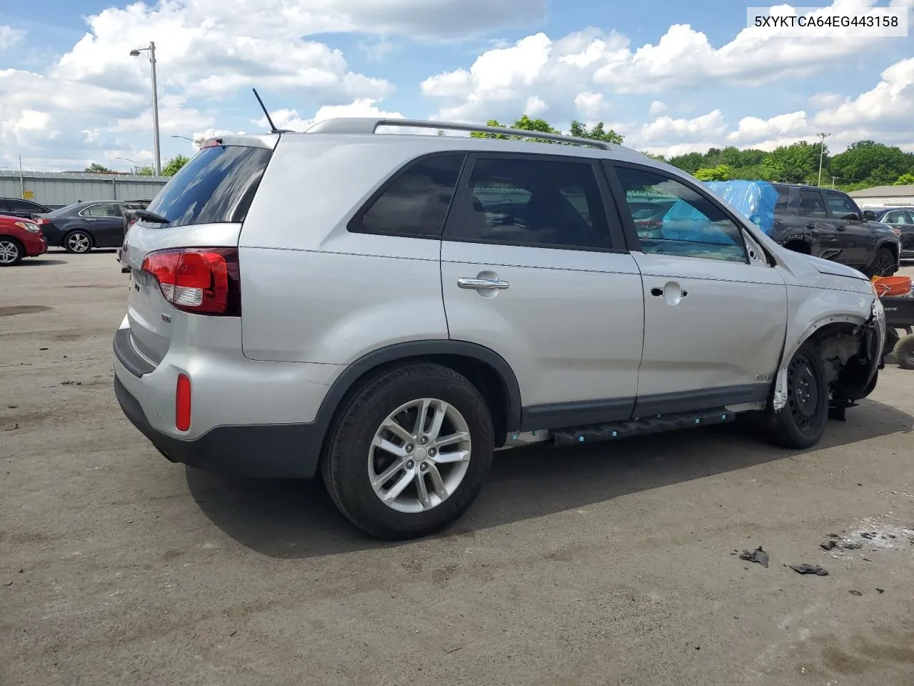 5XYKTCA64EG443158 2014 Kia Sorento Lx