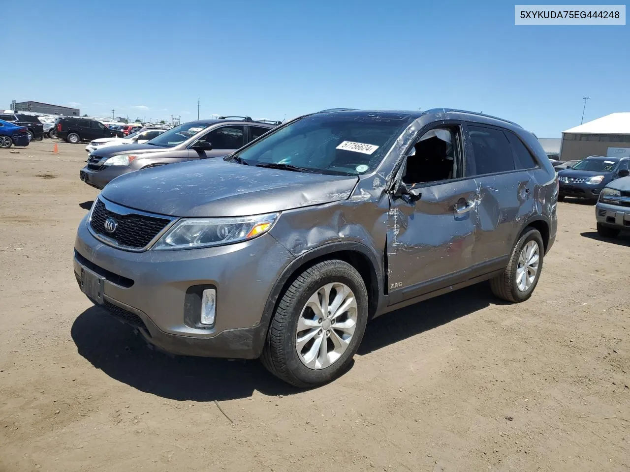 5XYKUDA75EG444248 2014 Kia Sorento Ex