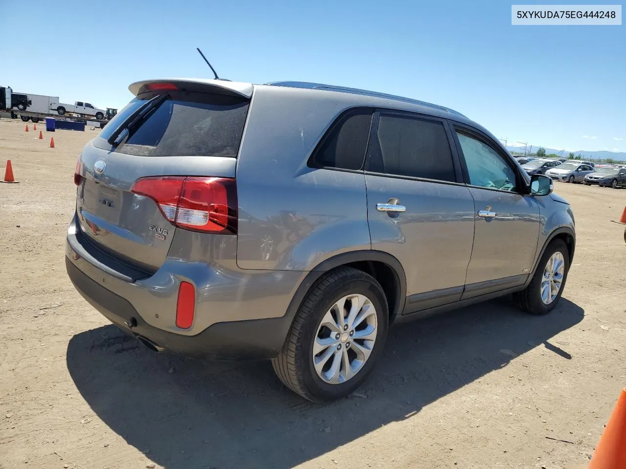 2014 Kia Sorento Ex VIN: 5XYKUDA75EG444248 Lot: 57756624