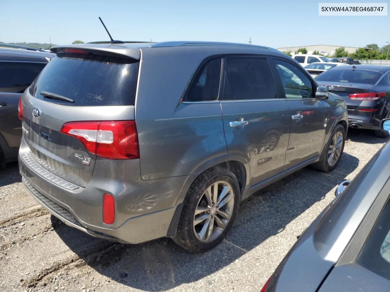 2014 Kia Sorento Sx VIN: 5XYKW4A78EG468747 Lot: 59901974