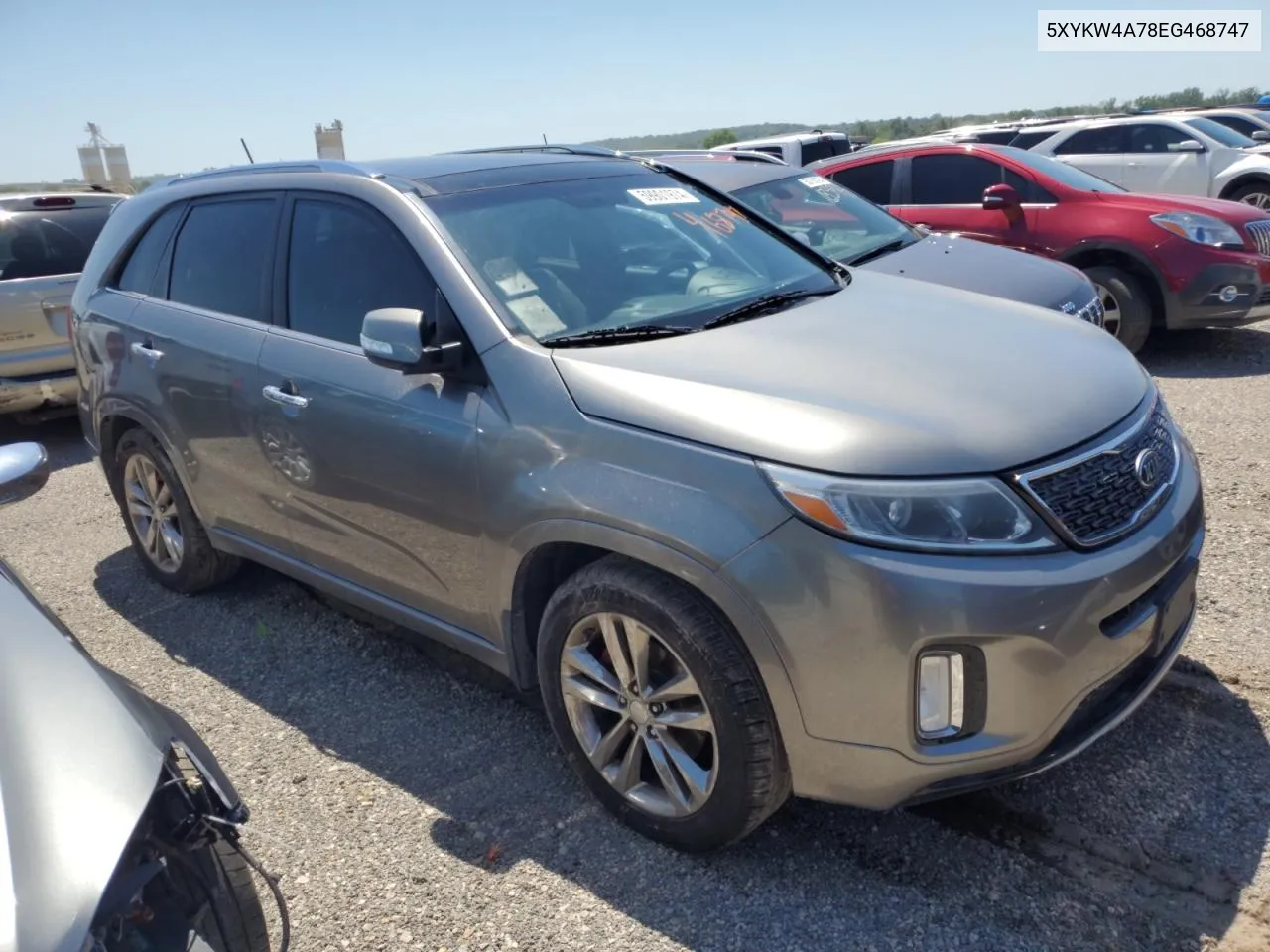 2014 Kia Sorento Sx VIN: 5XYKW4A78EG468747 Lot: 59901974