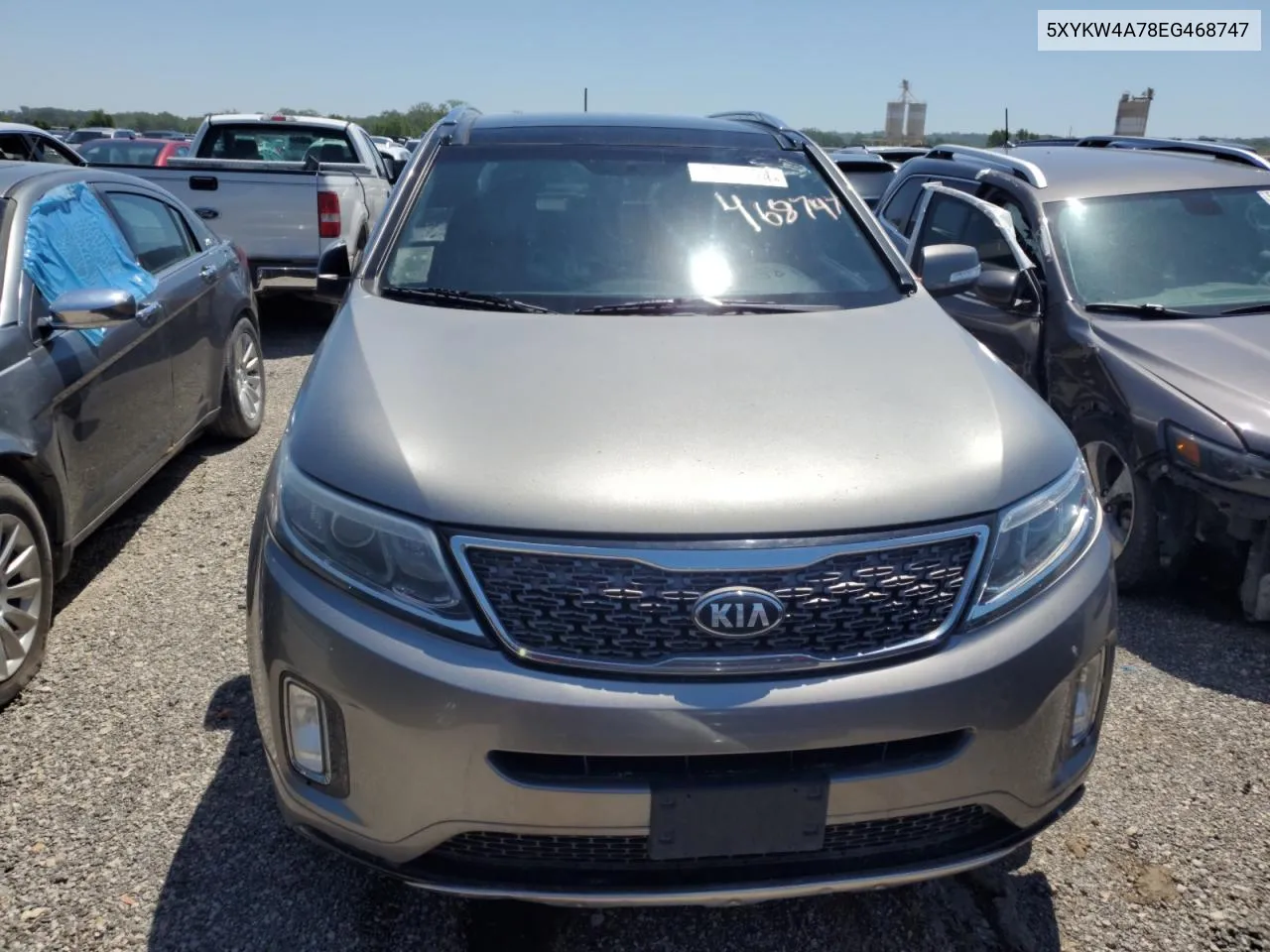 2014 Kia Sorento Sx VIN: 5XYKW4A78EG468747 Lot: 59901974