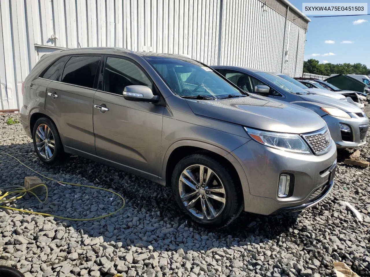 2014 Kia Sorento Sx VIN: 5XYKW4A75EG451503 Lot: 61844694