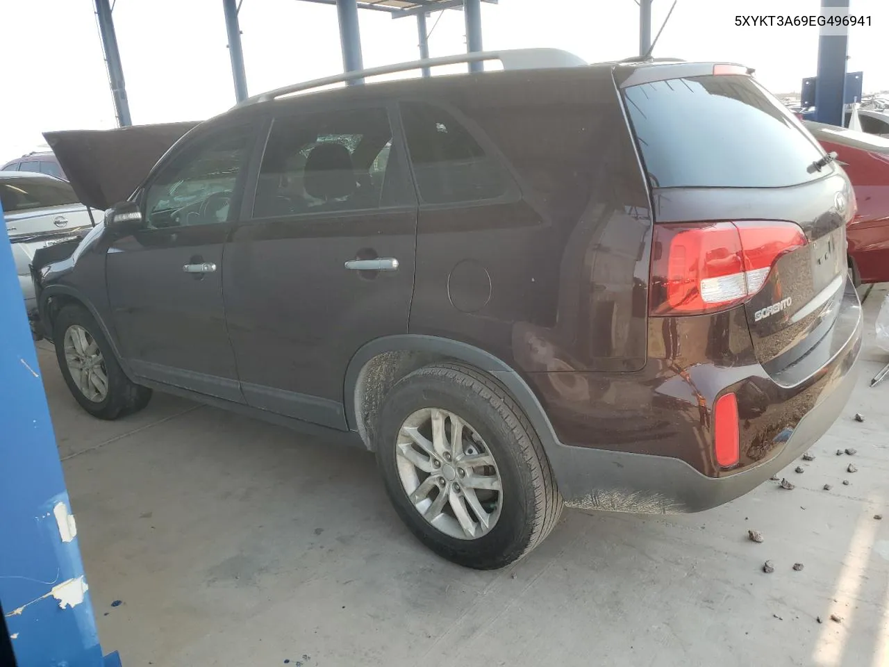 5XYKT3A69EG496941 2014 Kia Sorento Lx