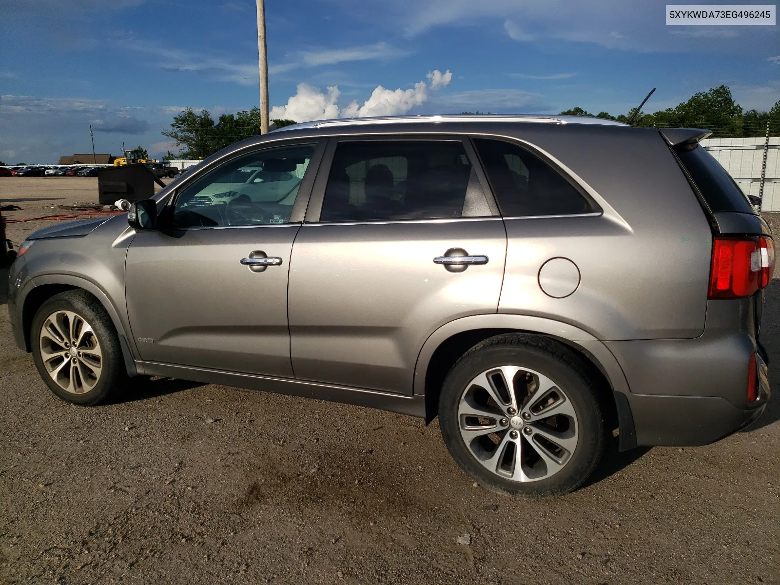 5XYKWDA73EG496245 2014 Kia Sorento Sx