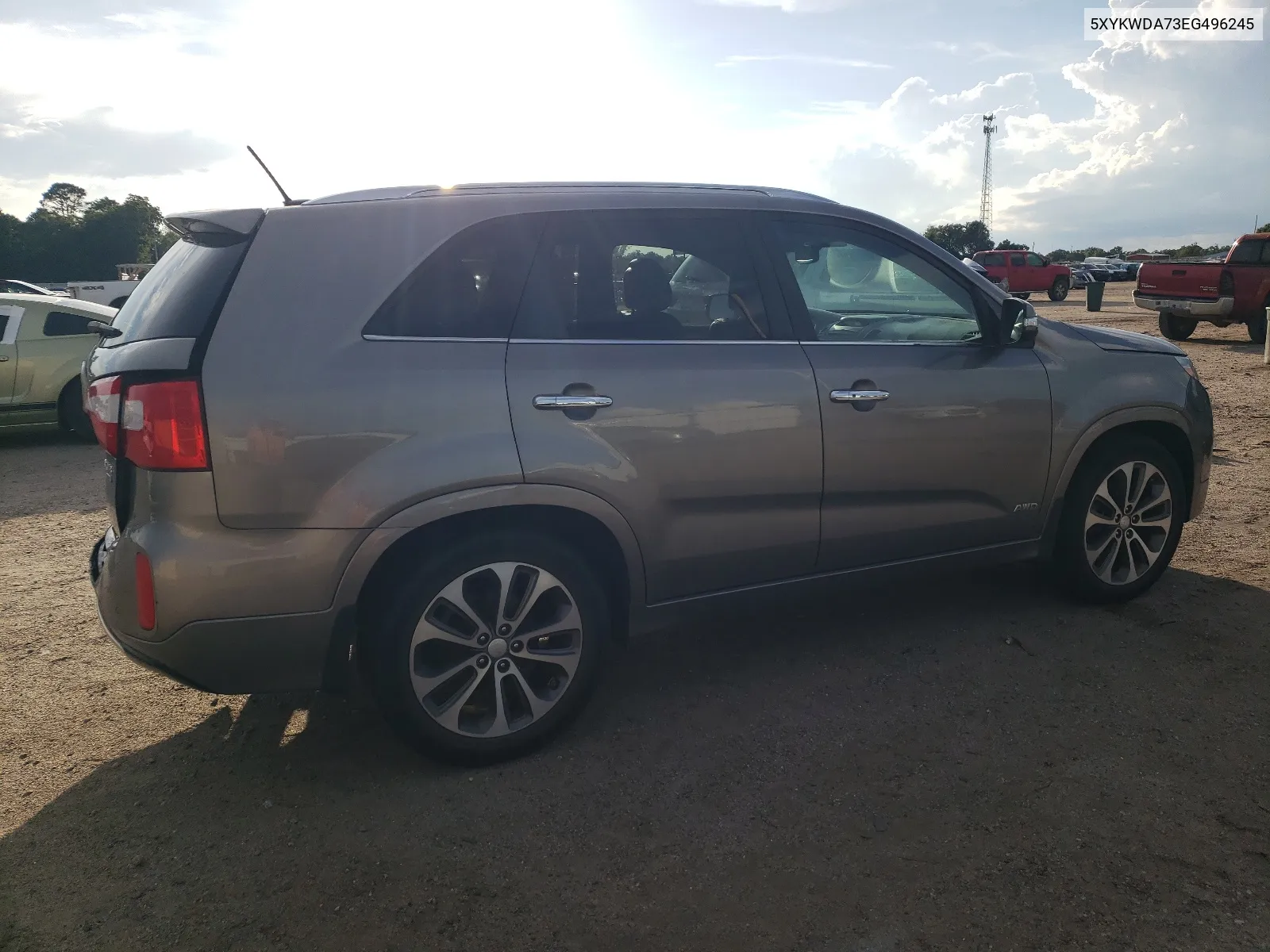 5XYKWDA73EG496245 2014 Kia Sorento Sx