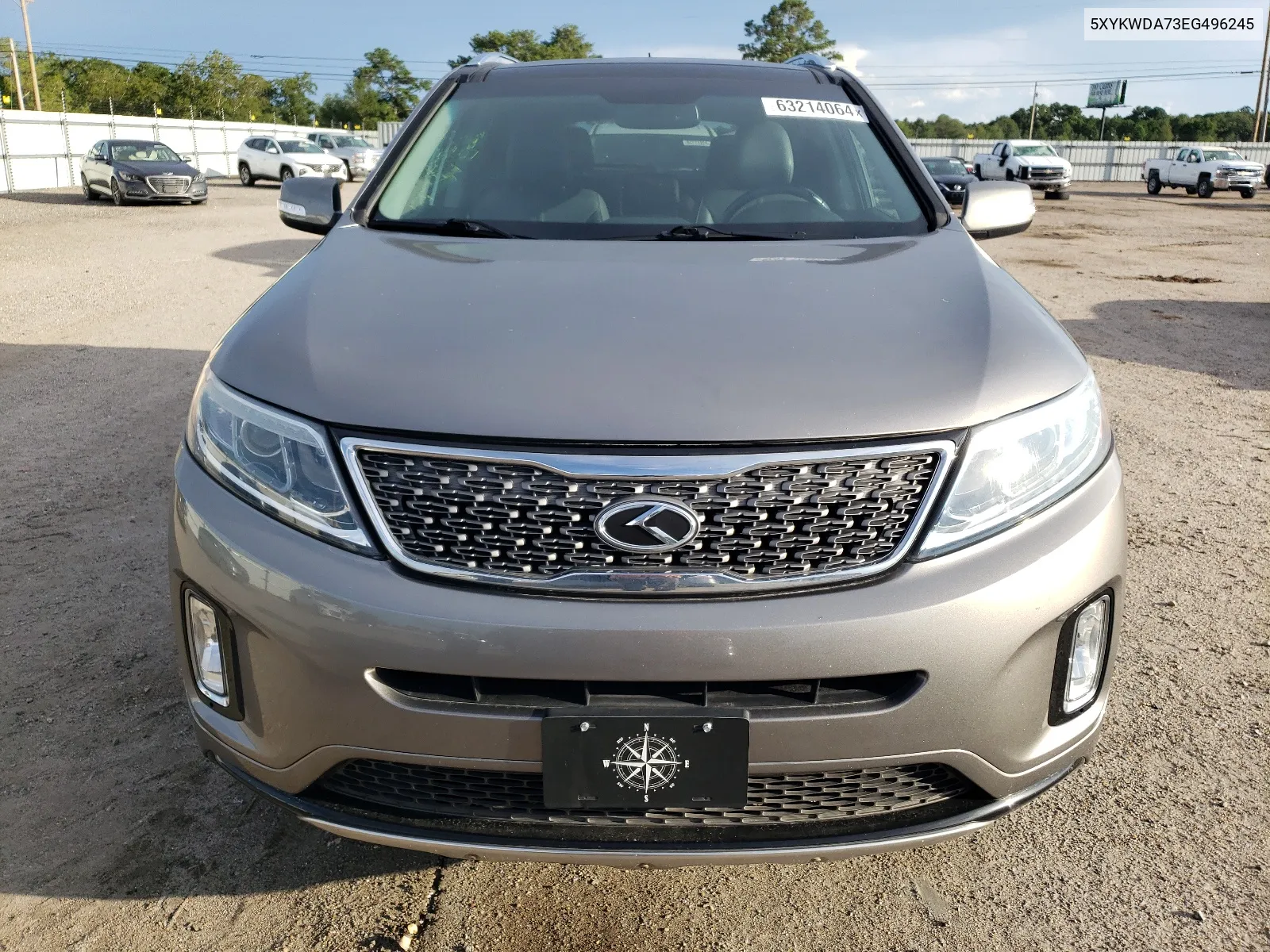 5XYKWDA73EG496245 2014 Kia Sorento Sx