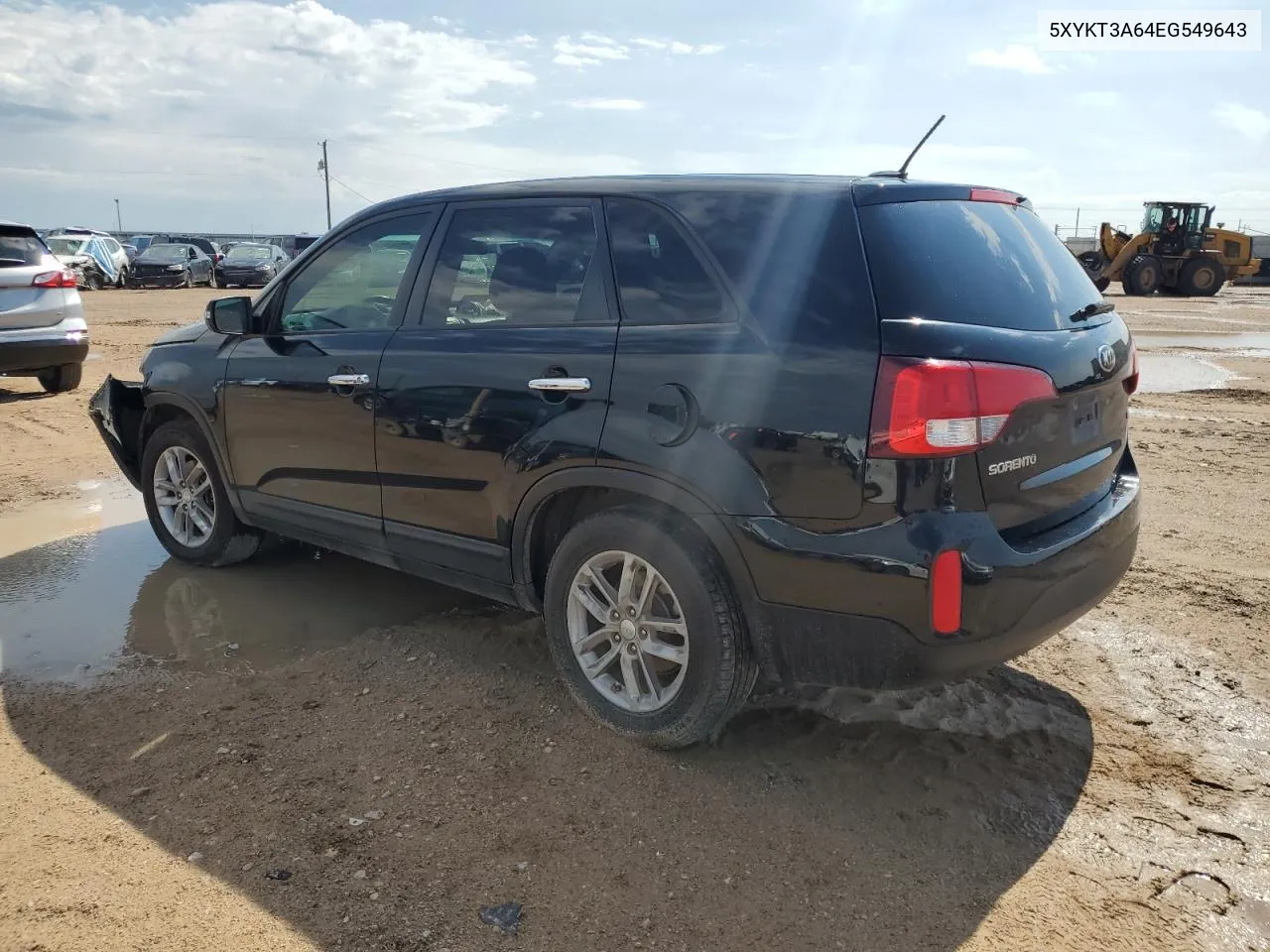 5XYKT3A64EG549643 2014 Kia Sorento Lx