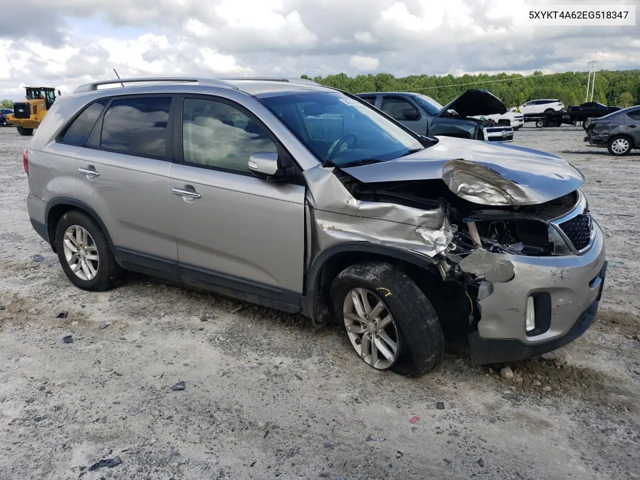 5XYKT4A62EG518347 2014 Kia Sorento Lx