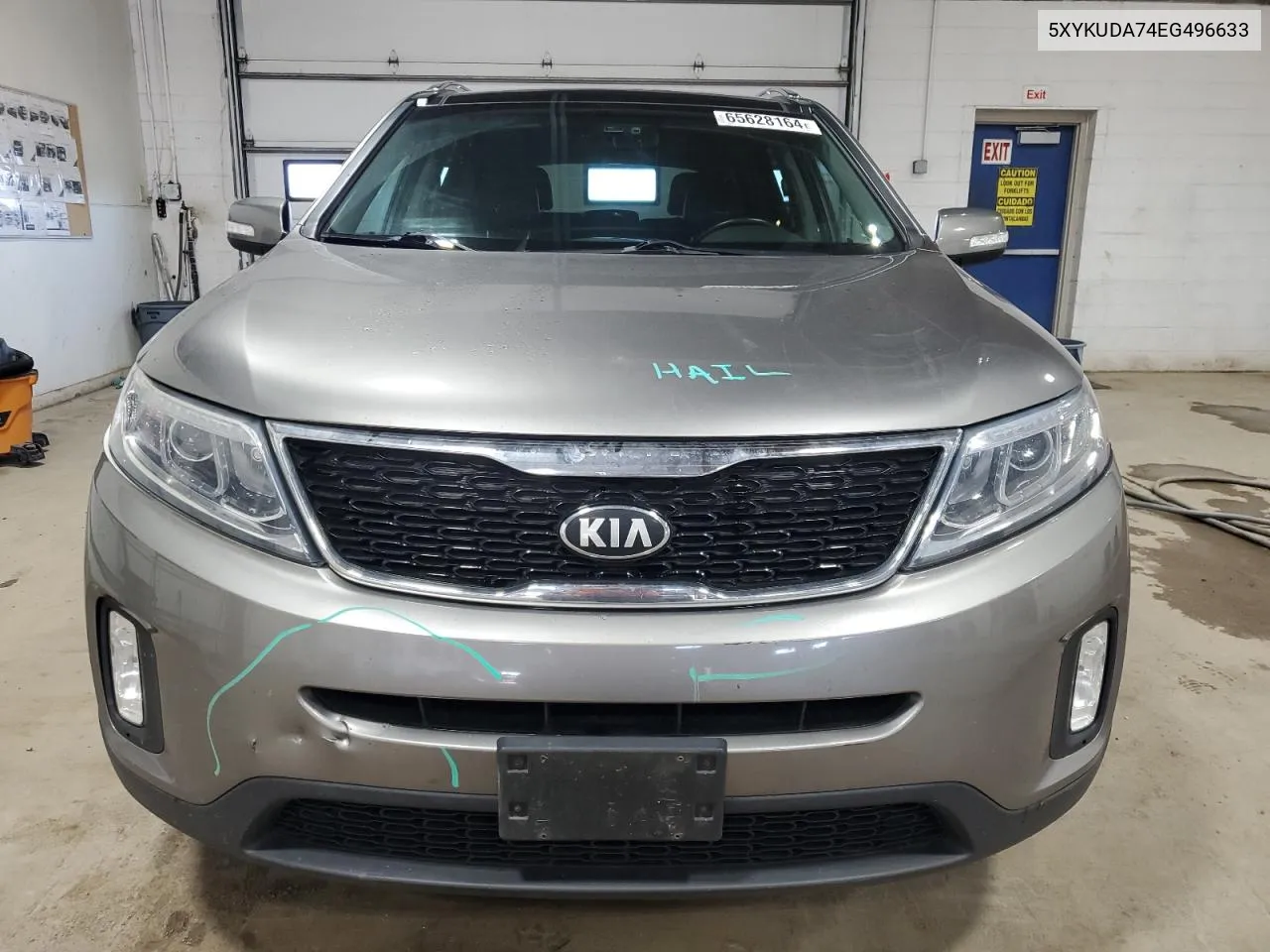 5XYKUDA74EG496633 2014 Kia Sorento Ex