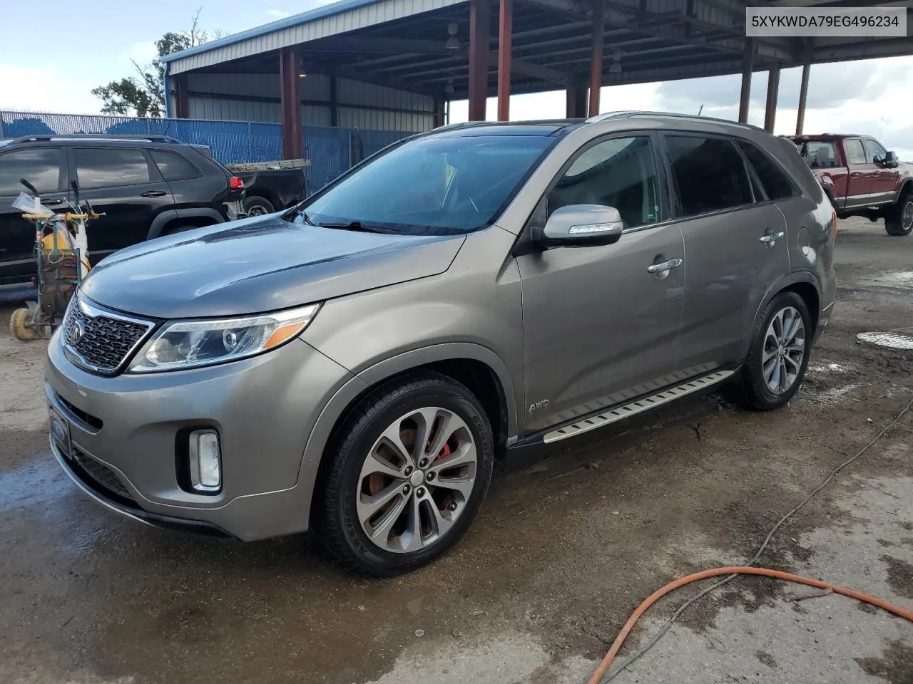 5XYKWDA79EG496234 2014 Kia Sorento Sx