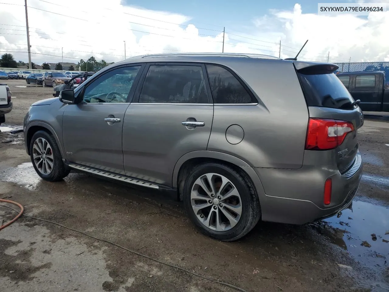 2014 Kia Sorento Sx VIN: 5XYKWDA79EG496234 Lot: 66915854