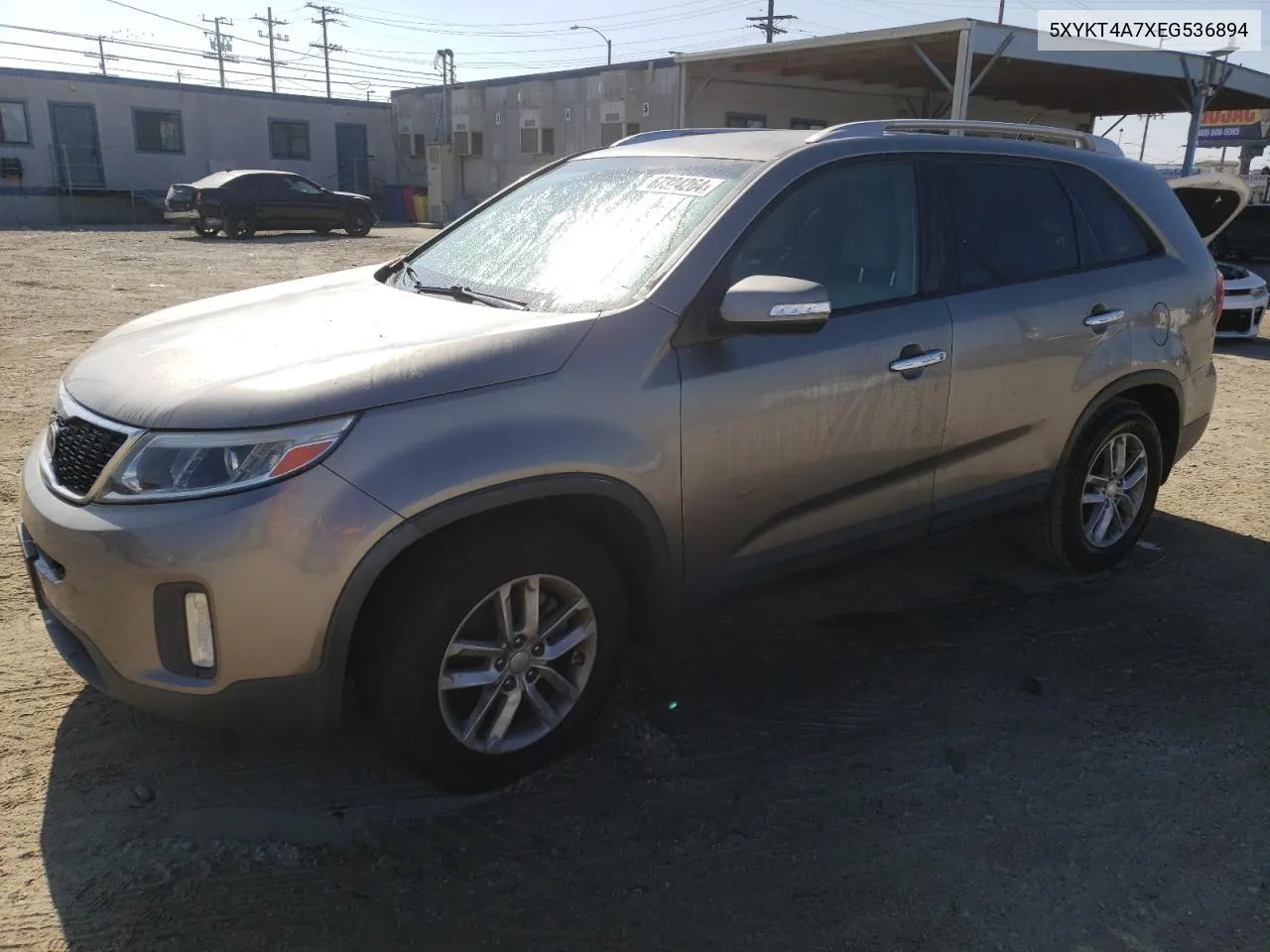 2014 Kia Sorento Lx VIN: 5XYKT4A7XEG536894 Lot: 67324264