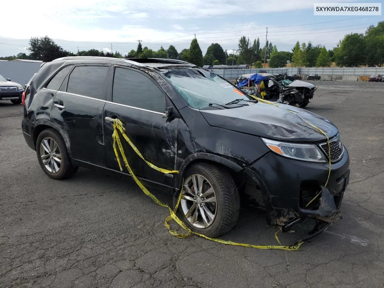 2014 Kia Sorento Sx VIN: 5XYKWDA7XEG468278 Lot: 67418444