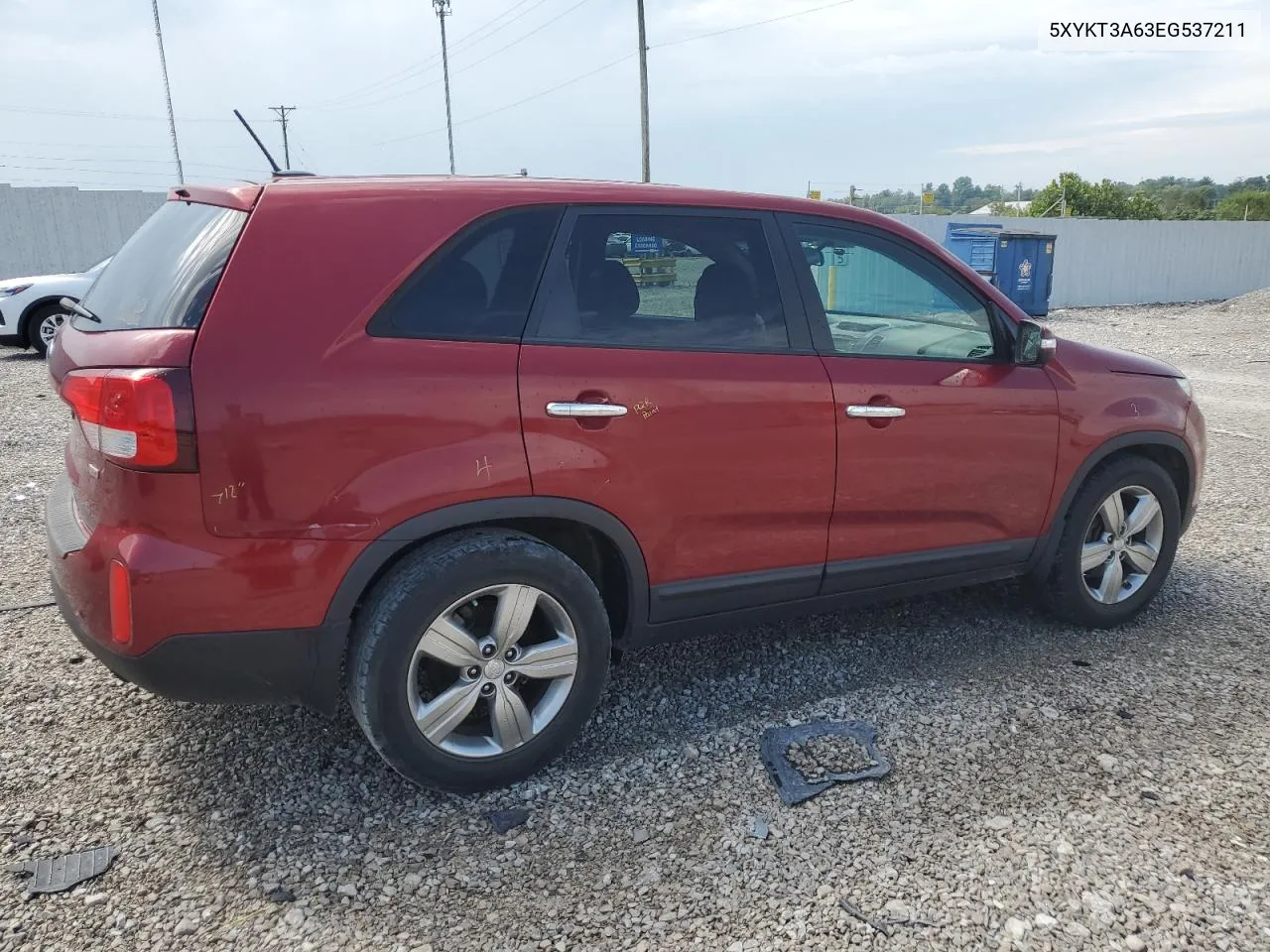 5XYKT3A63EG537211 2014 Kia Sorento Lx