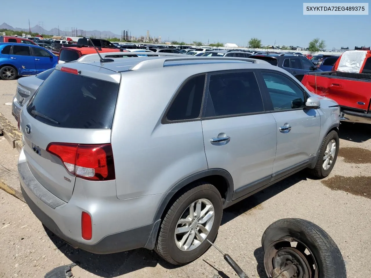 5XYKTDA72EG489375 2014 Kia Sorento Lx