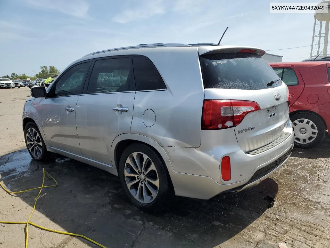 5XYKW4A72EG432049 2014 Kia Sorento Sx