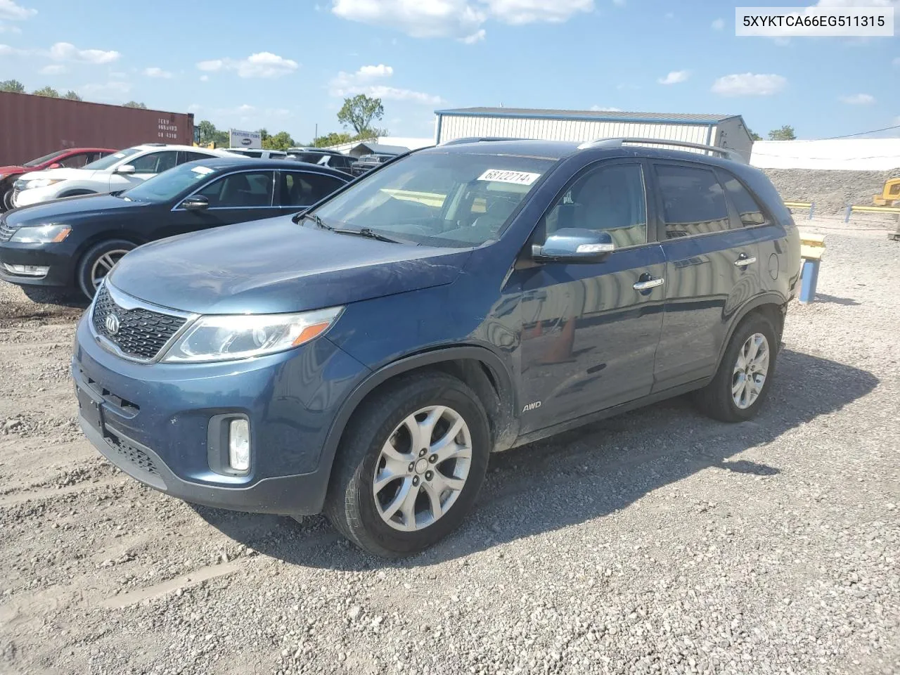 5XYKTCA66EG511315 2014 Kia Sorento Lx