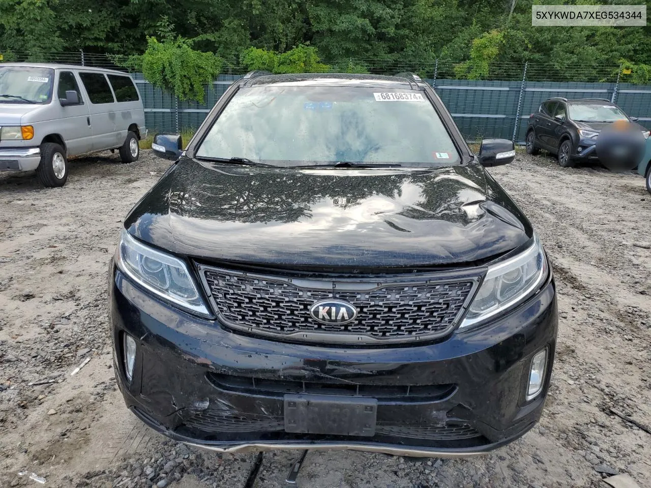 2014 Kia Sorento Sx VIN: 5XYKWDA7XEG534344 Lot: 68168374