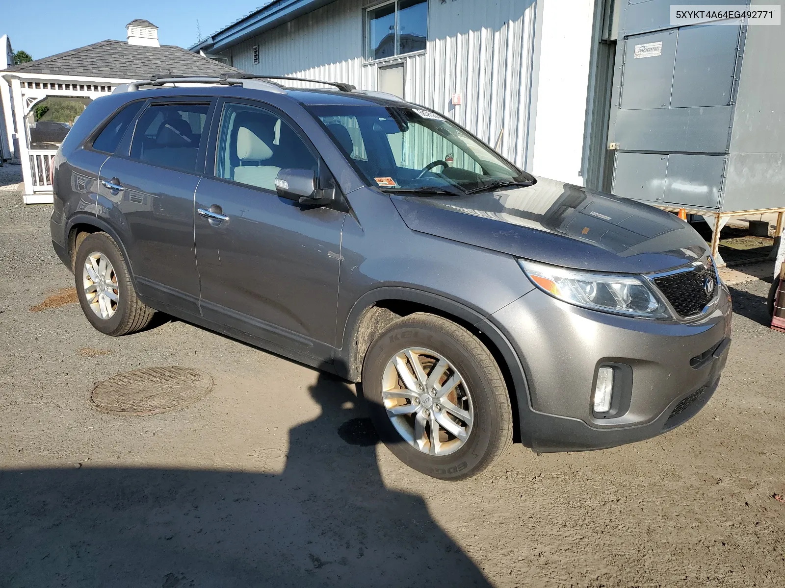 2014 Kia Sorento Lx VIN: 5XYKT4A64EG492771 Lot: 68598964