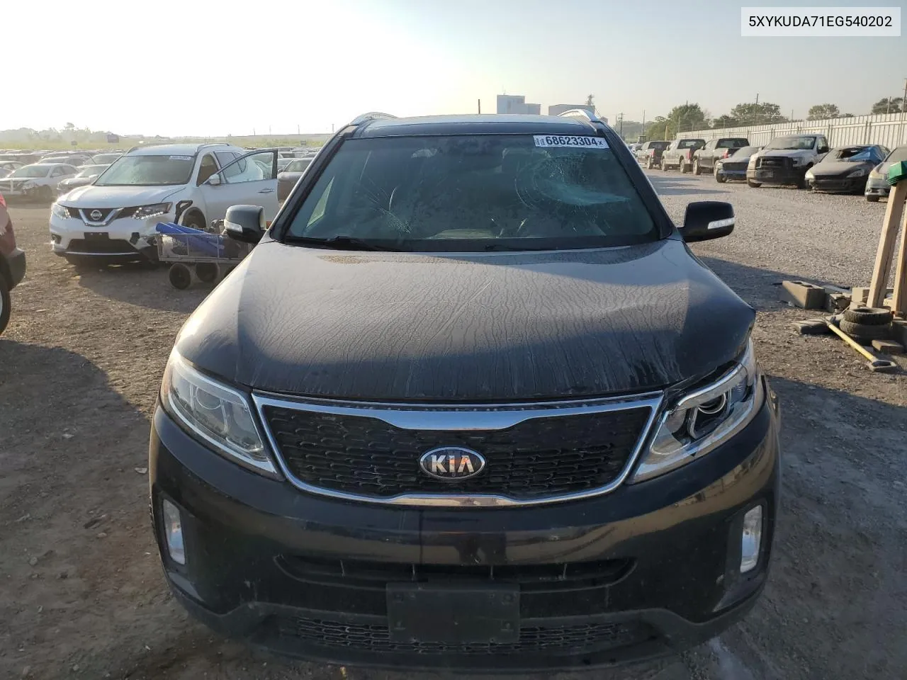 5XYKUDA71EG540202 2014 Kia Sorento Ex