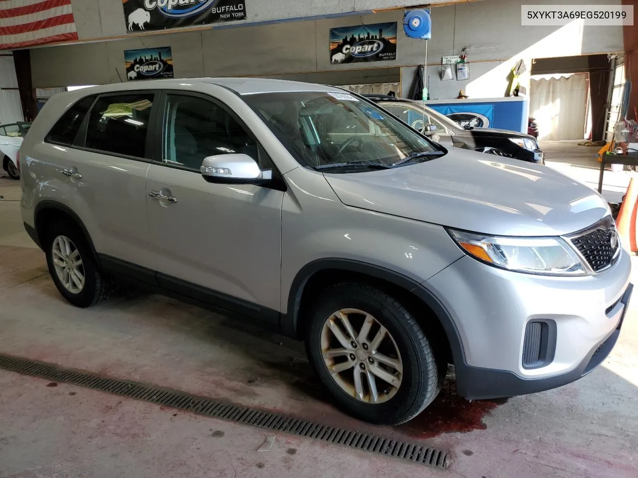 2014 Kia Sorento Lx VIN: 5XYKT3A69EG520199 Lot: 68796804