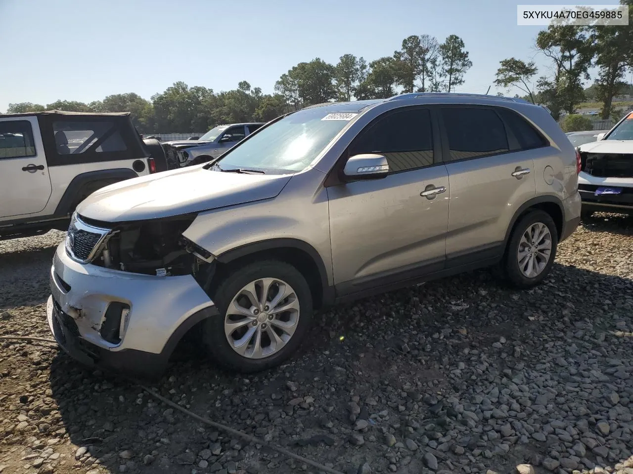 5XYKU4A70EG459885 2014 Kia Sorento Ex