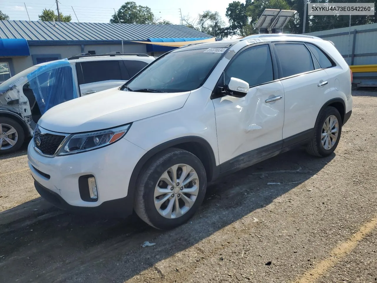 5XYKU4A73EG542260 2014 Kia Sorento Ex