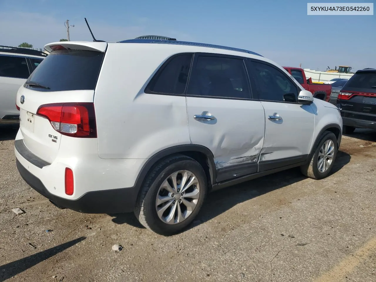 2014 Kia Sorento Ex VIN: 5XYKU4A73EG542260 Lot: 69326634