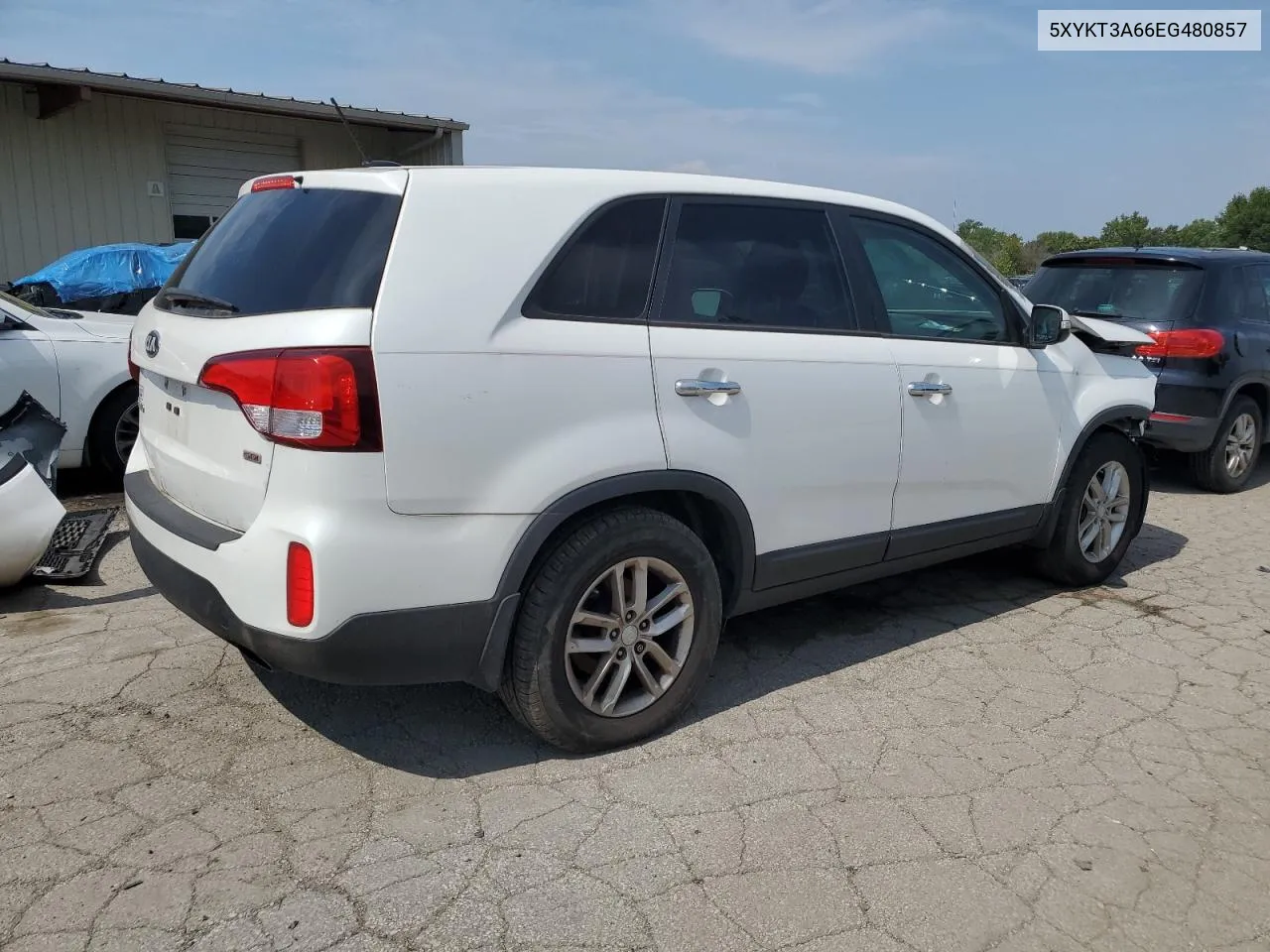 2014 Kia Sorento Lx VIN: 5XYKT3A66EG480857 Lot: 69434904