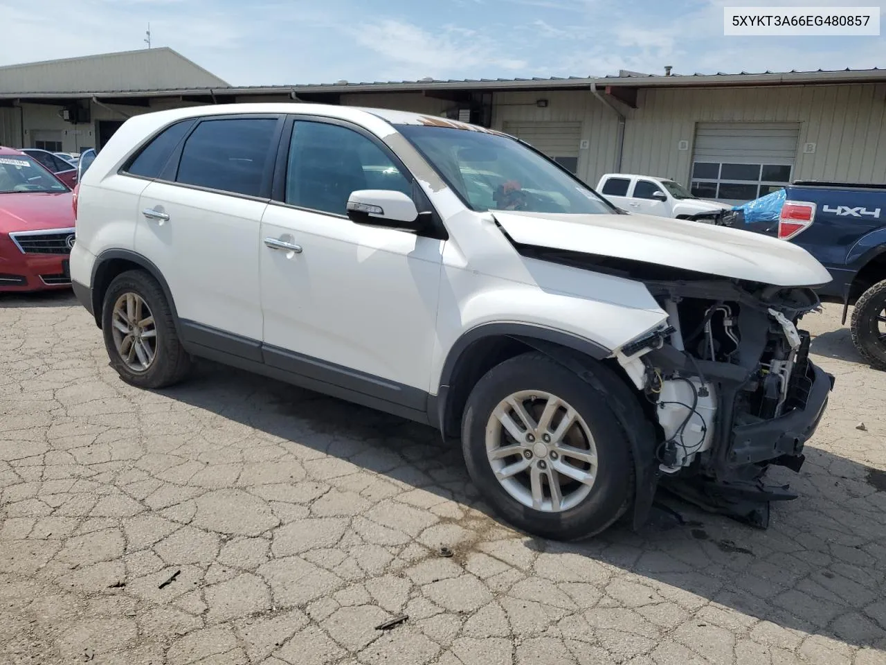 2014 Kia Sorento Lx VIN: 5XYKT3A66EG480857 Lot: 69434904