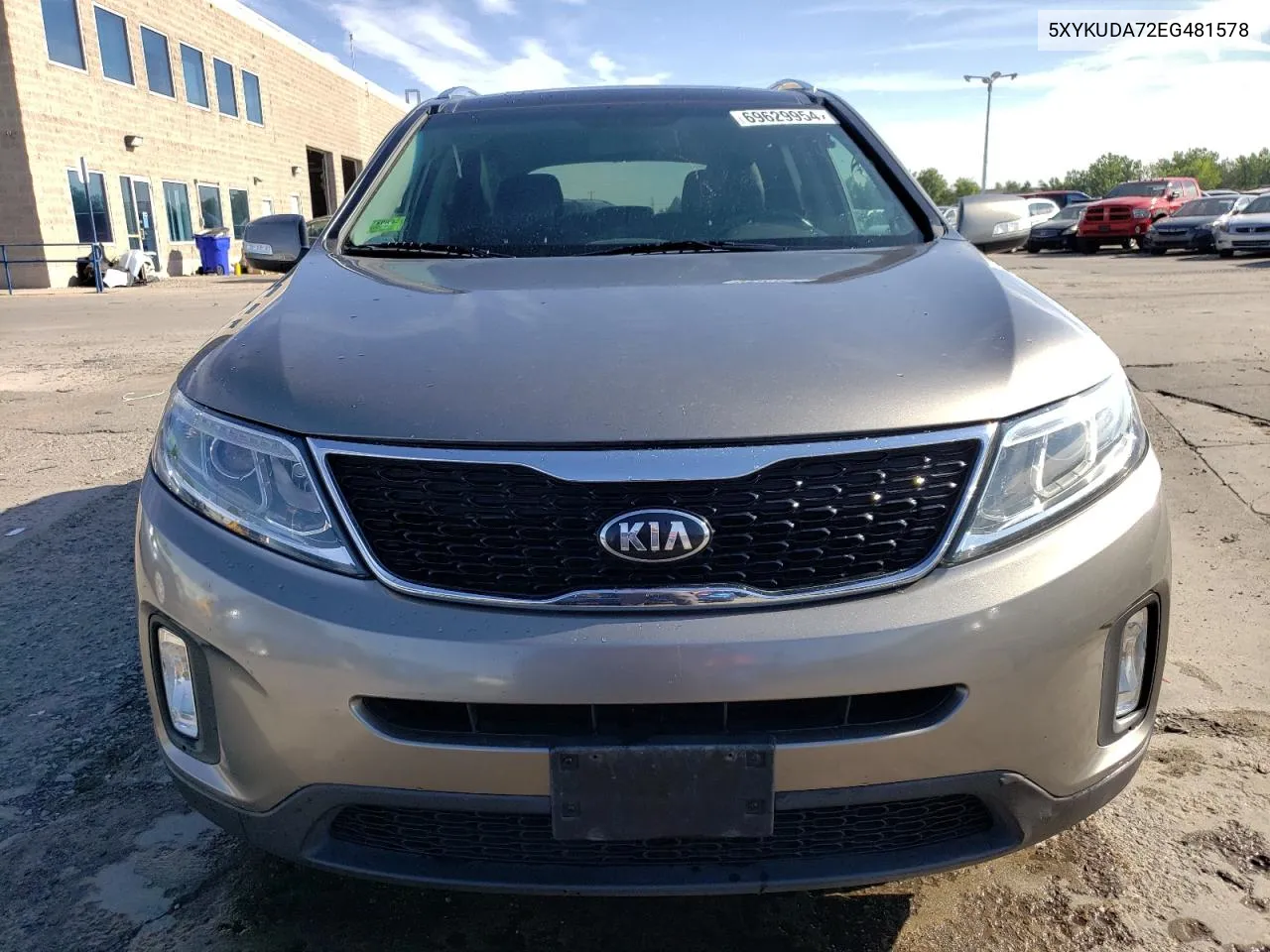 5XYKUDA72EG481578 2014 Kia Sorento Ex