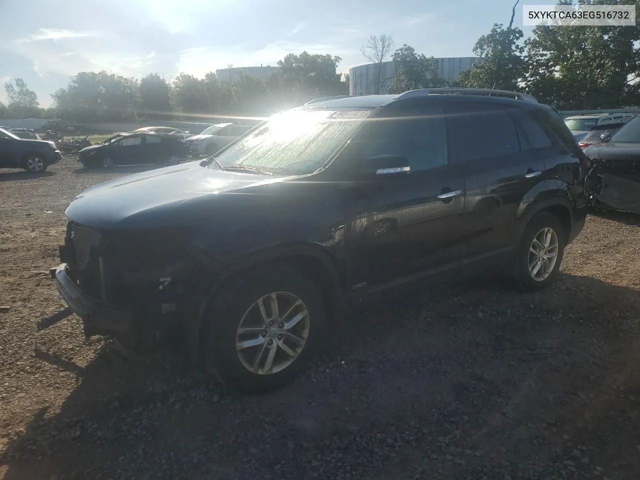 5XYKTCA63EG516732 2014 Kia Sorento Lx