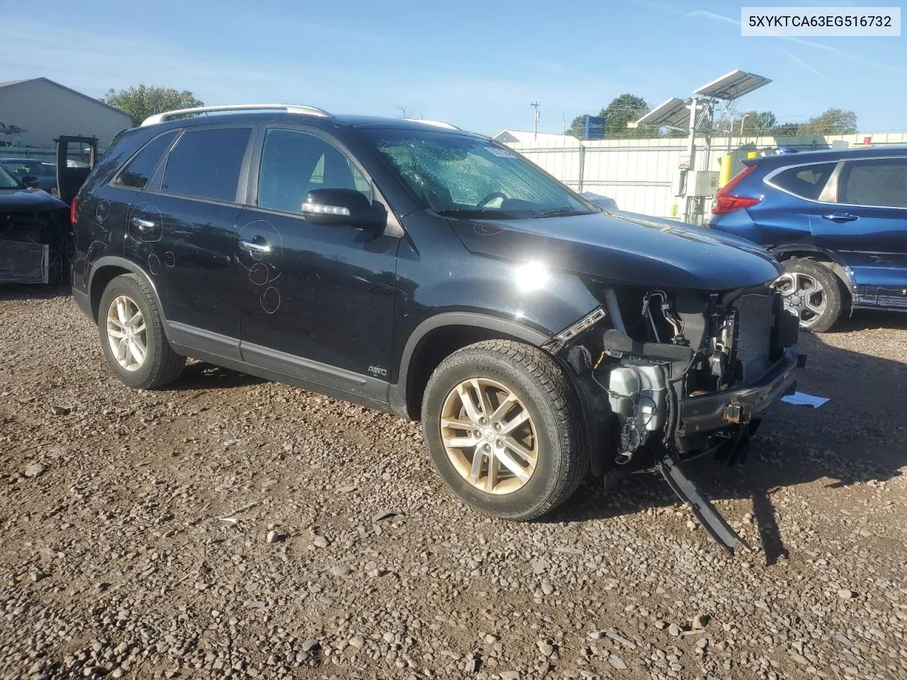 5XYKTCA63EG516732 2014 Kia Sorento Lx