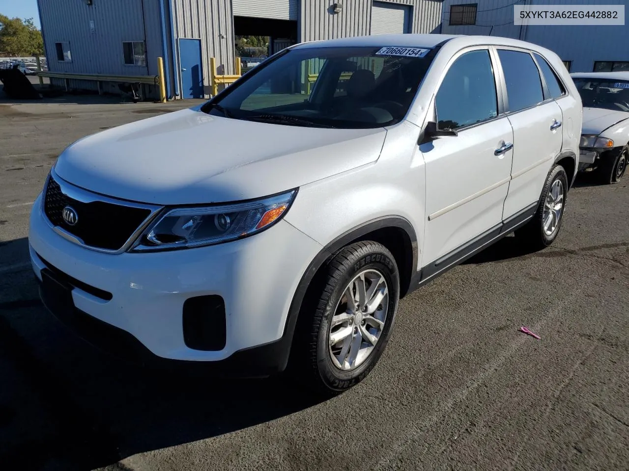 5XYKT3A62EG442882 2014 Kia Sorento Lx