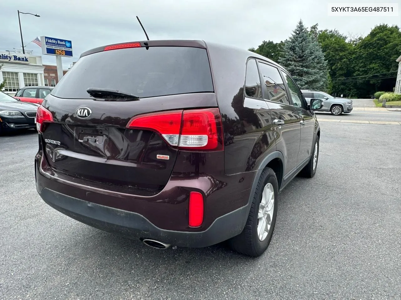 2014 Kia Sorento Lx VIN: 5XYKT3A65EG487511 Lot: 70791314