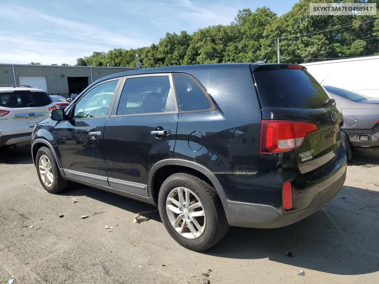 5XYKT3A67EG458947 2014 Kia Sorento Lx