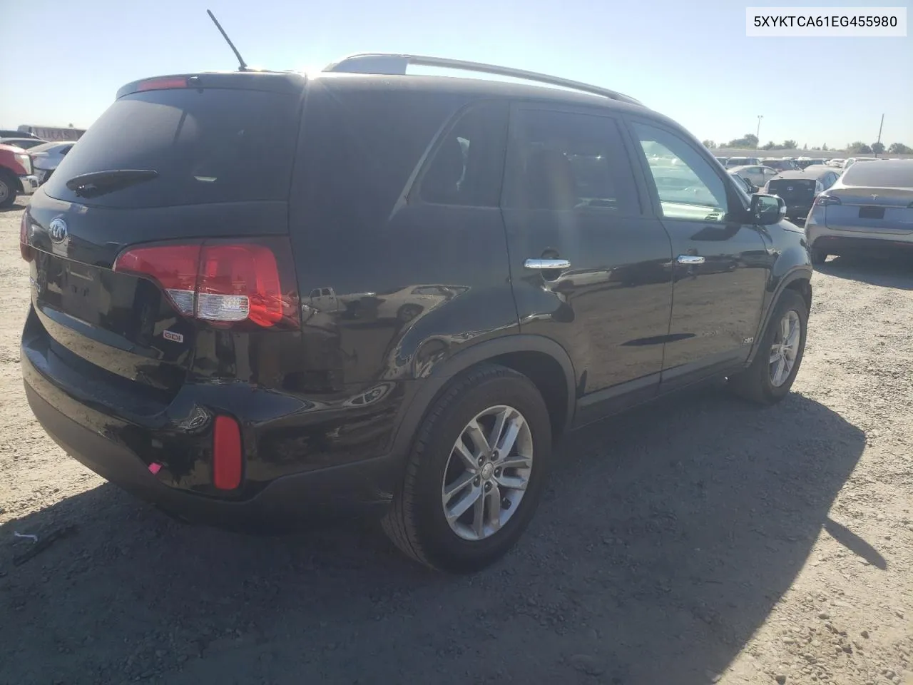 5XYKTCA61EG455980 2014 Kia Sorento Lx