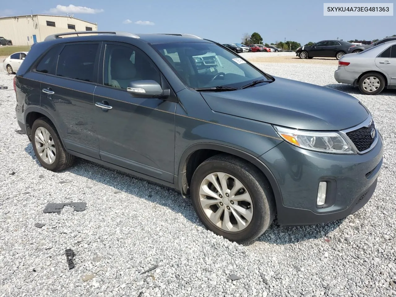 2014 Kia Sorento Ex VIN: 5XYKU4A73EG481363 Lot: 70997494