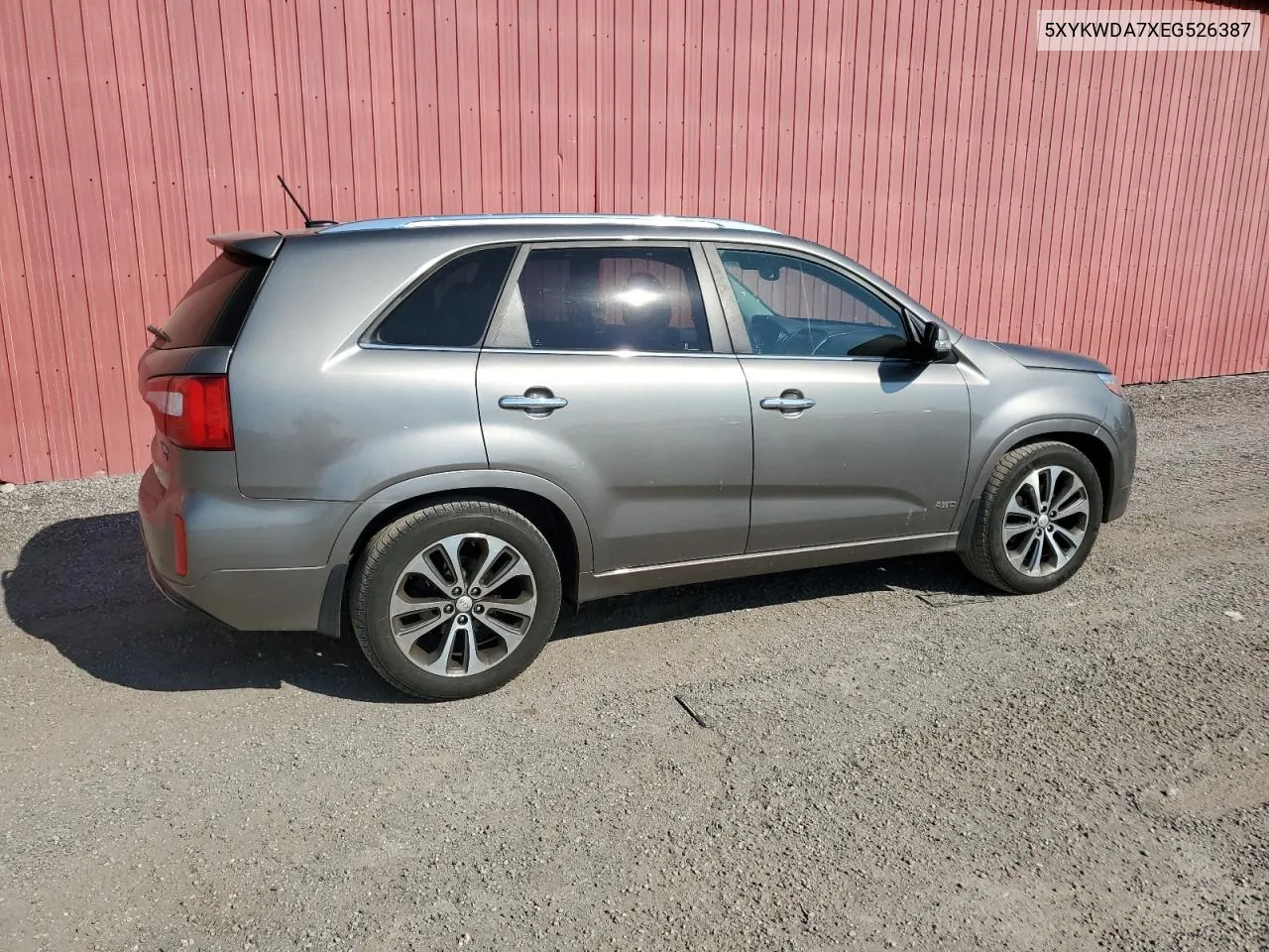 2014 Kia Sorento Sx VIN: 5XYKWDA7XEG526387 Lot: 71077484