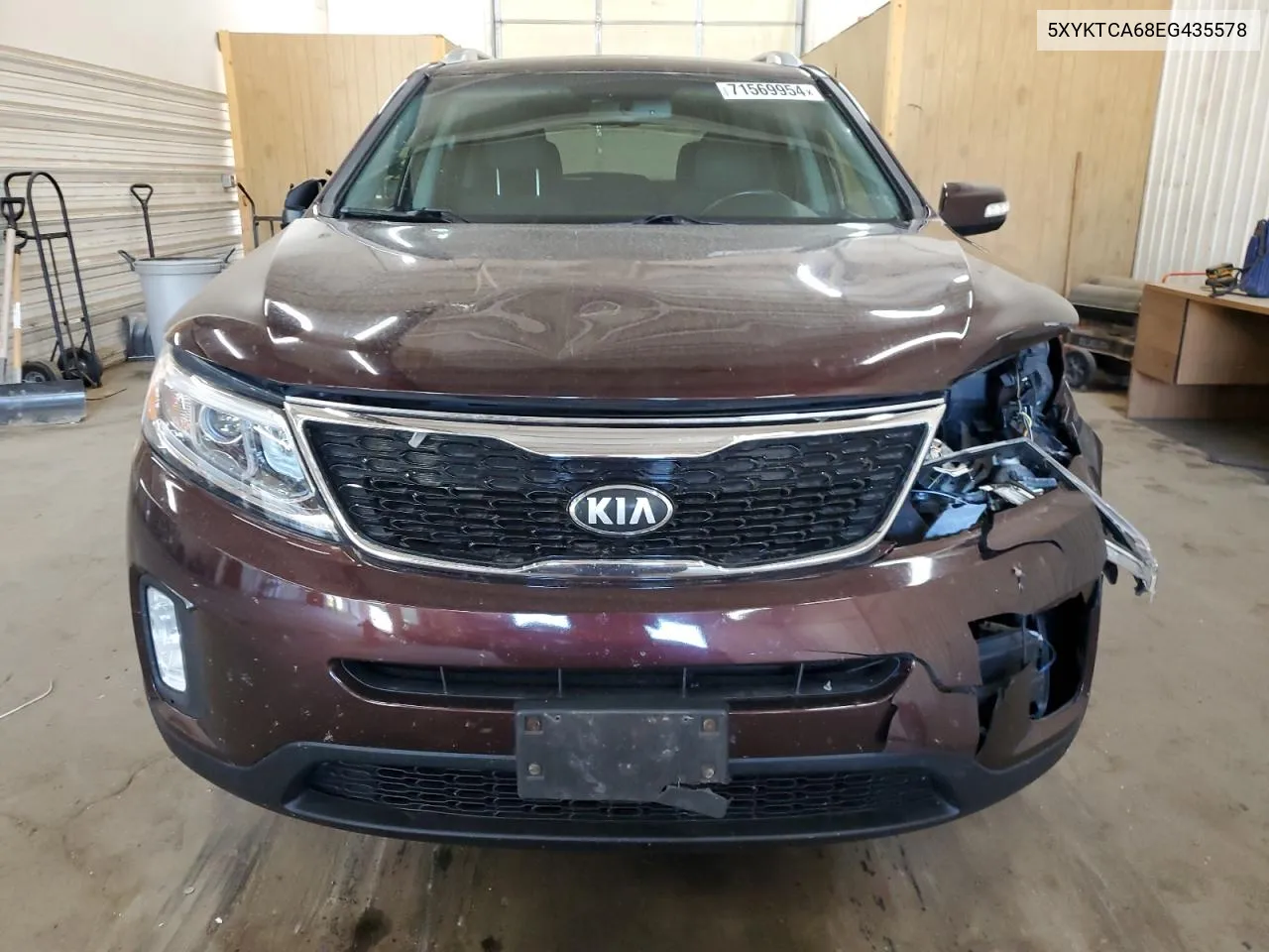 5XYKTCA68EG435578 2014 Kia Sorento Lx