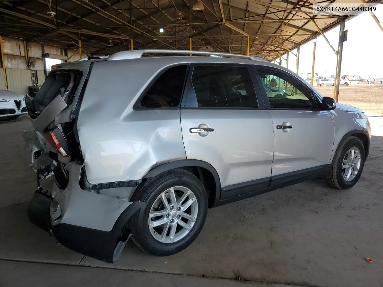 2014 Kia Sorento Lx VIN: 5XYKT4A66EG448349 Lot: 71611624