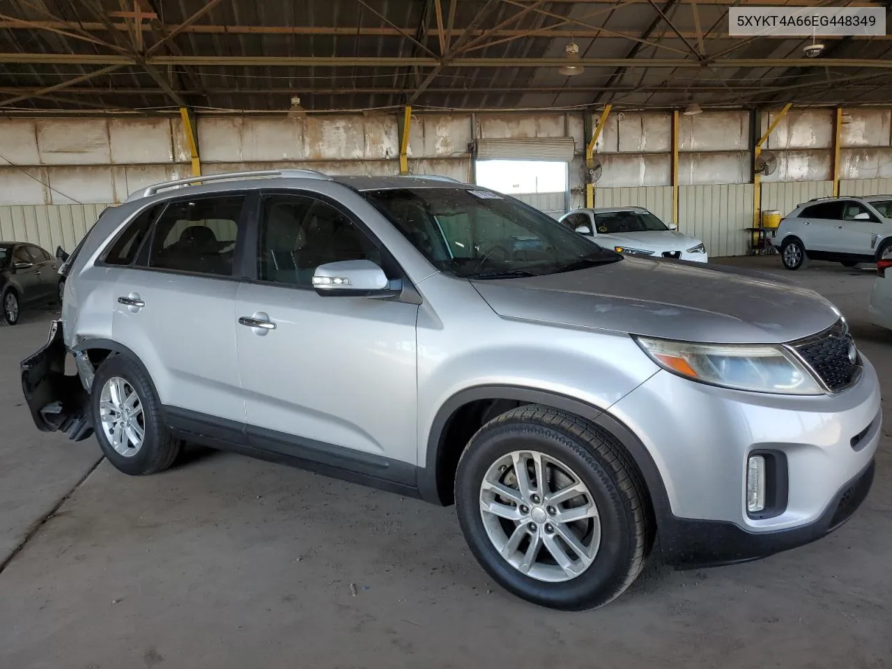 2014 Kia Sorento Lx VIN: 5XYKT4A66EG448349 Lot: 71611624