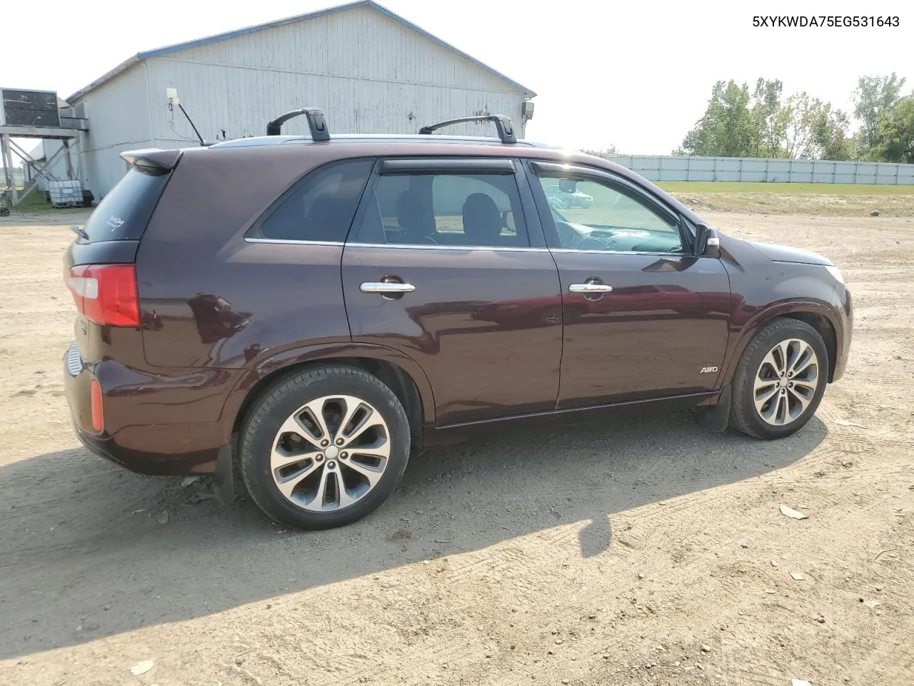 2014 Kia Sorento Sx VIN: 5XYKWDA75EG531643 Lot: 71626384