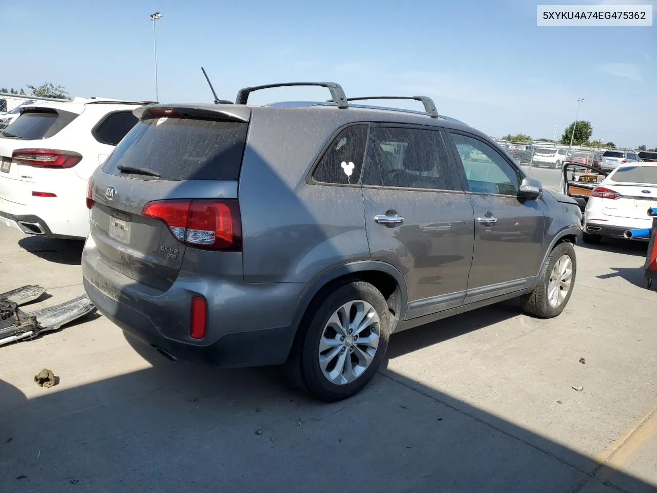 5XYKU4A74EG475362 2014 Kia Sorento Ex