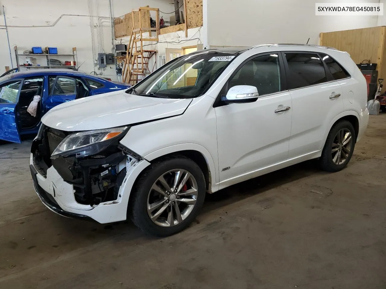 5XYKWDA78EG450815 2014 Kia Sorento Sx