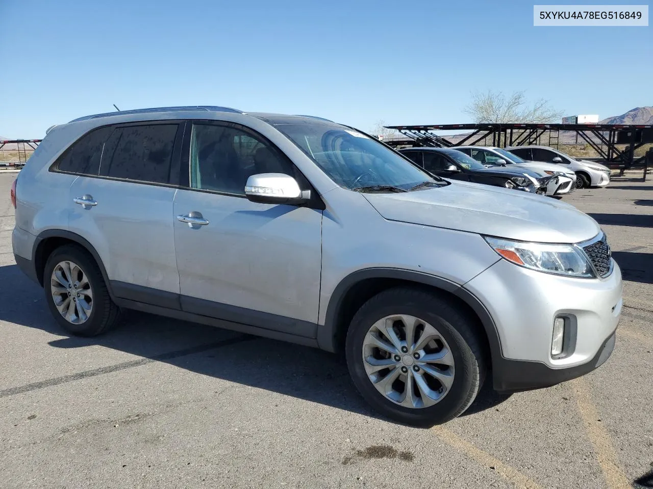 2014 Kia Sorento Ex VIN: 5XYKU4A78EG516849 Lot: 72546514