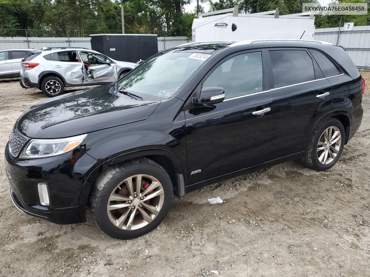 5XYKWDA76EG458458 2014 Kia Sorento Sx