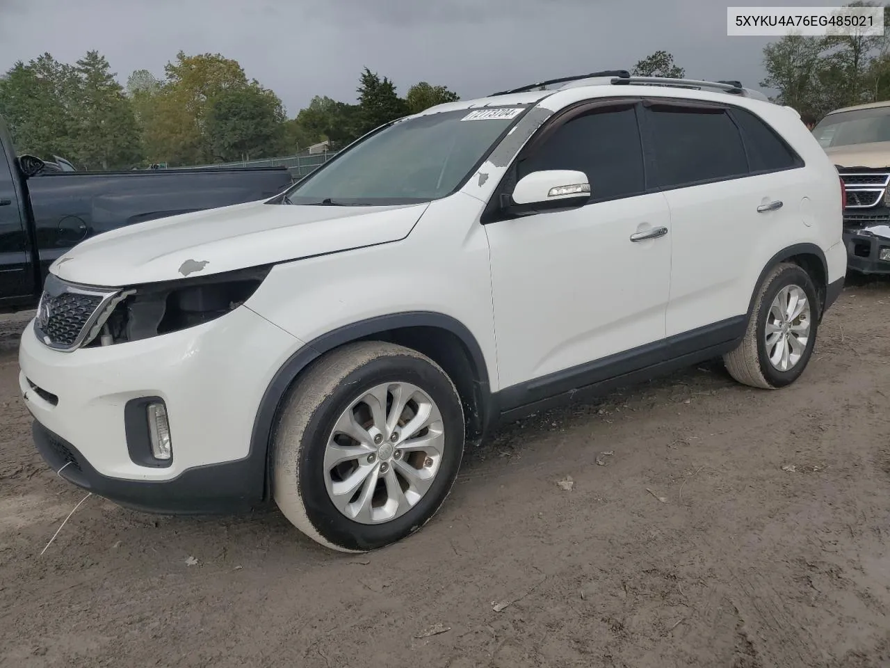 5XYKU4A76EG485021 2014 Kia Sorento Ex