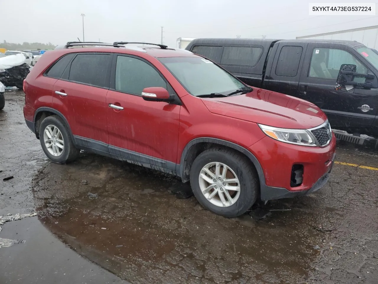 5XYKT4A73EG537224 2014 Kia Sorento Lx